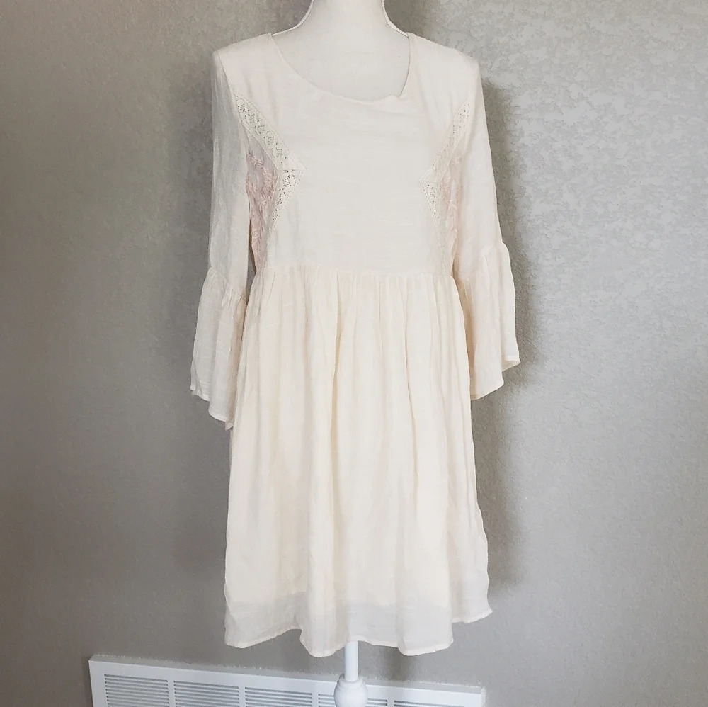 Tassels N Lace boho dress